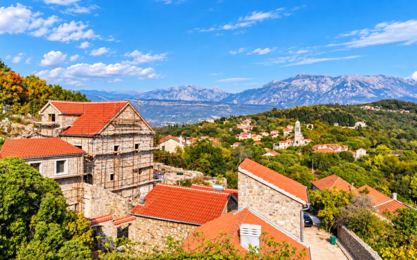 Complex of Stone Houses for Sale on the Luštica Peninsula